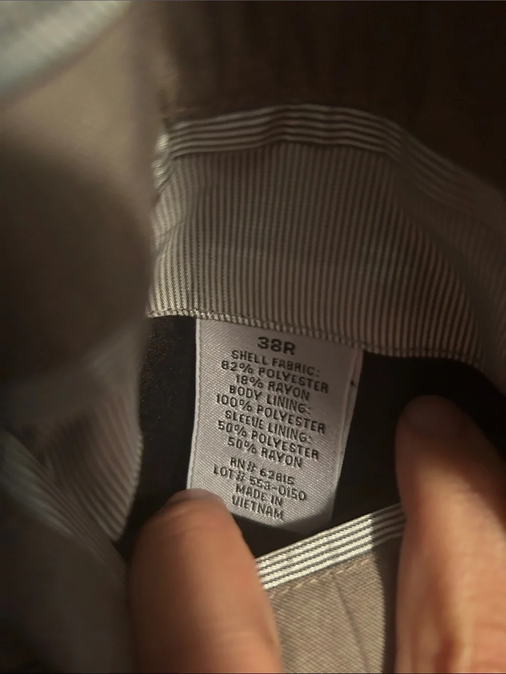 jf j.ferrar Men's Taupe Sport Coat Blazer